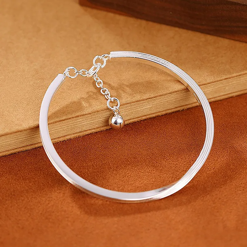 DVNRR 999 Fine Silver Bangles Women's-3