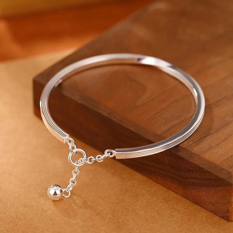 DVNRR 999 Fine Silver Bangles Women's-2