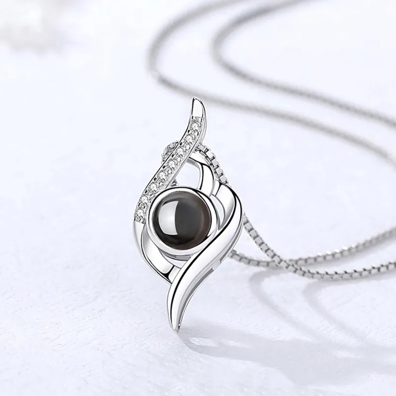 DVNRR S925 Silver Necklaces Women's-6