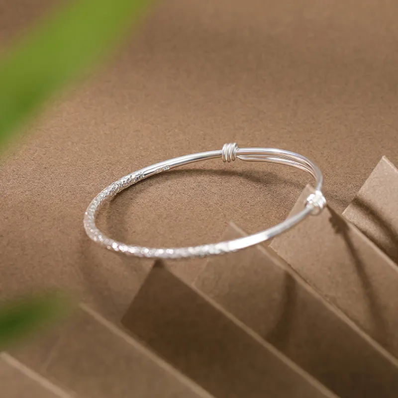 DVNRR S 999 Fine Silver Sterling Silver Bracelets Women's-5