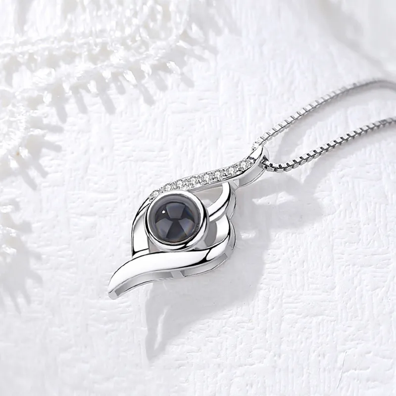 DVNRR S925 Silver Necklaces Women's-4