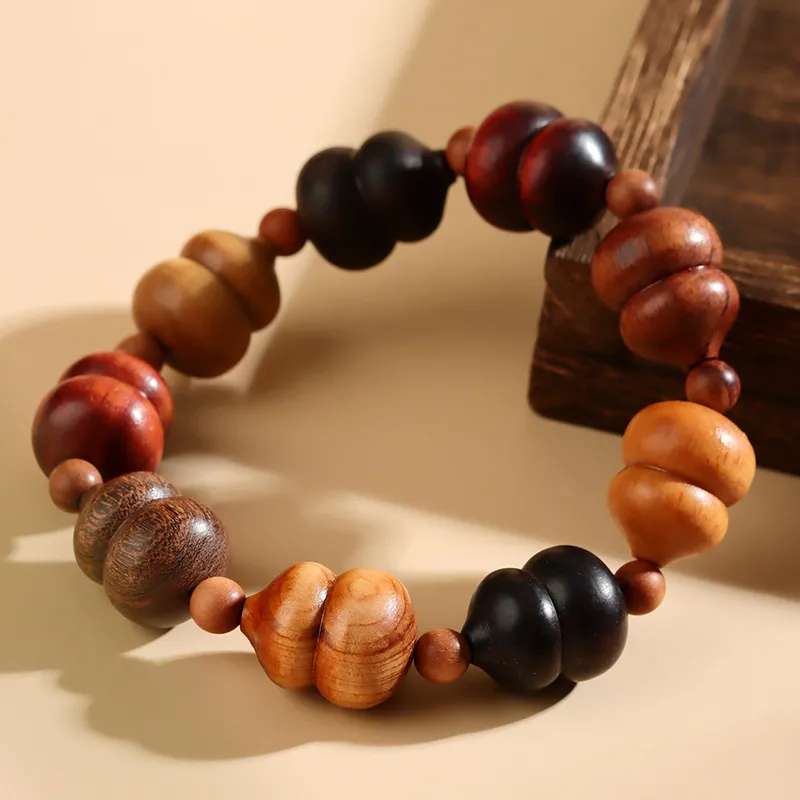 DVNRR Sandalwood Wooden Bracelets Unisex-4