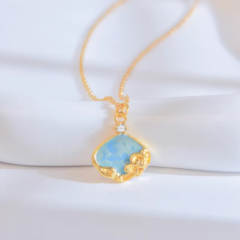 DVNRR S925 Silver Necklaces Women's Gift Box Set-9