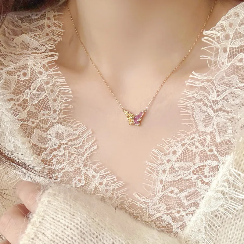 DVNRR S925 Silver Necklaces Women's-3