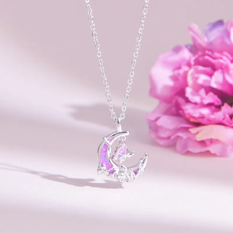 DVNRR S925 Silver Necklaces Women's-3