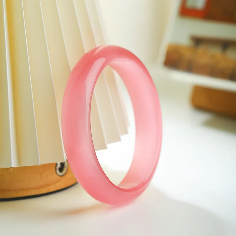 ZHUOJIN Glass Cat Eye Bangles Women's-3