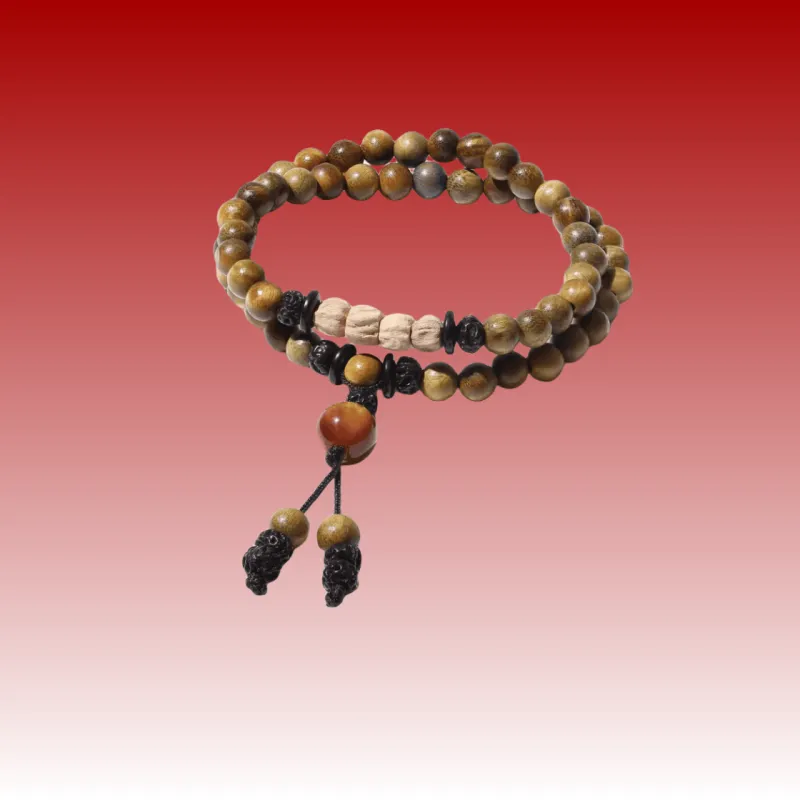 ZHUOJIN Green Sandalwood Bracelets Unisex-2