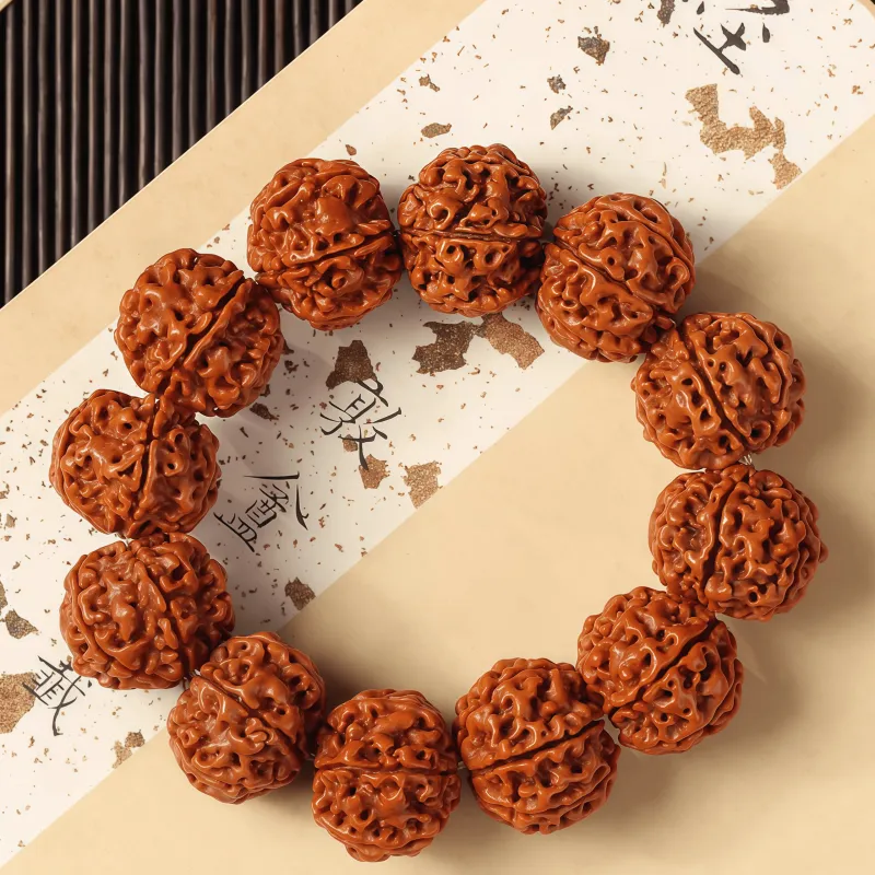 JINGCHENGGOU King Kong Bodhi Seeds Bracelets Unisex-6