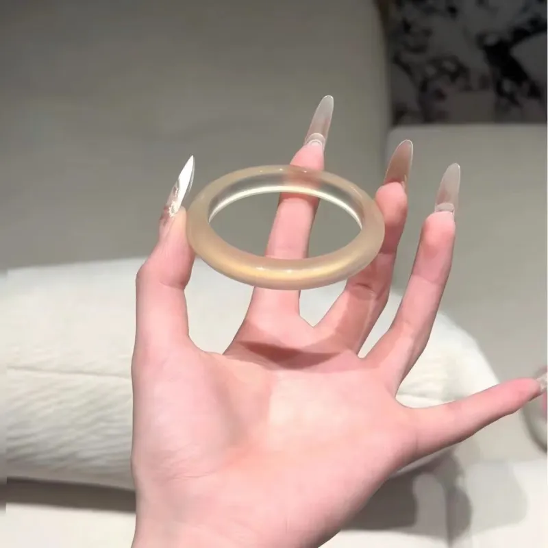 ZHUOJIN Glass Cat Eye Bangles Women's-4