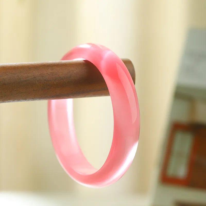 ZHUOJIN Glass Cat Eye Bangles Women's-1