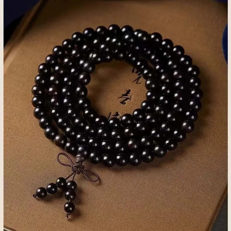 ZHUOJIN Ebony Wooden Bracelets Unisex-2