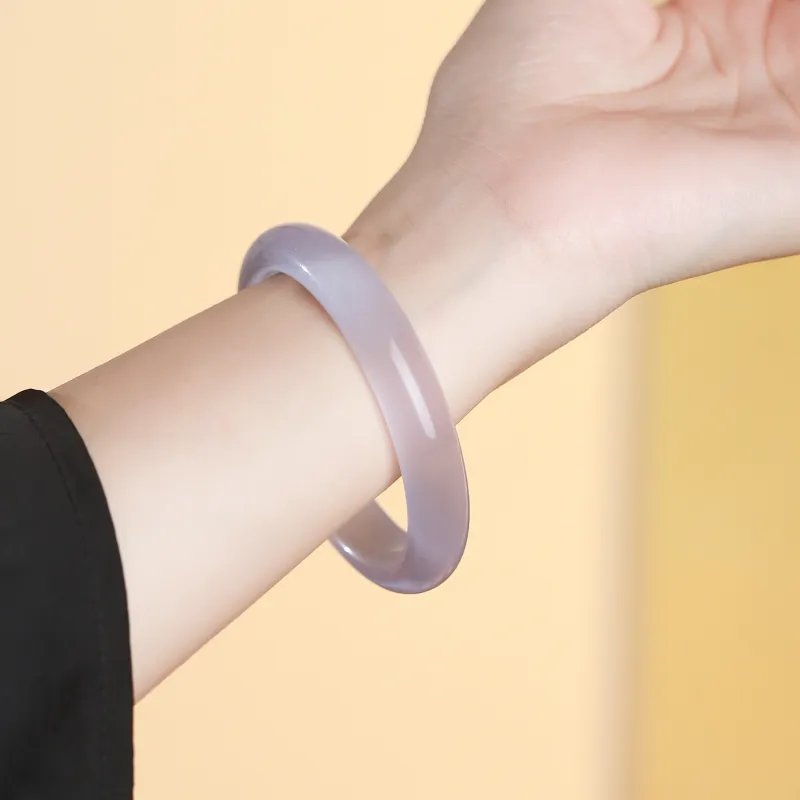 ZHUOJIN Glass Cat Eye Bangles Women's-6