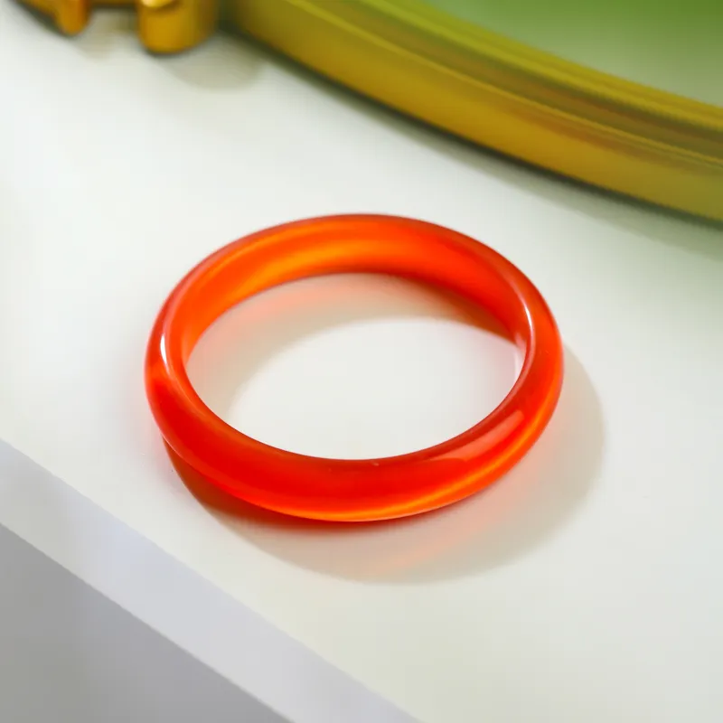 ZHUOJIN Glass Cat Eye Jade Bangles Women's-3