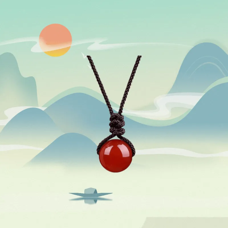 ZHUOJIN Bodhi Root Necklaces Unisex-4