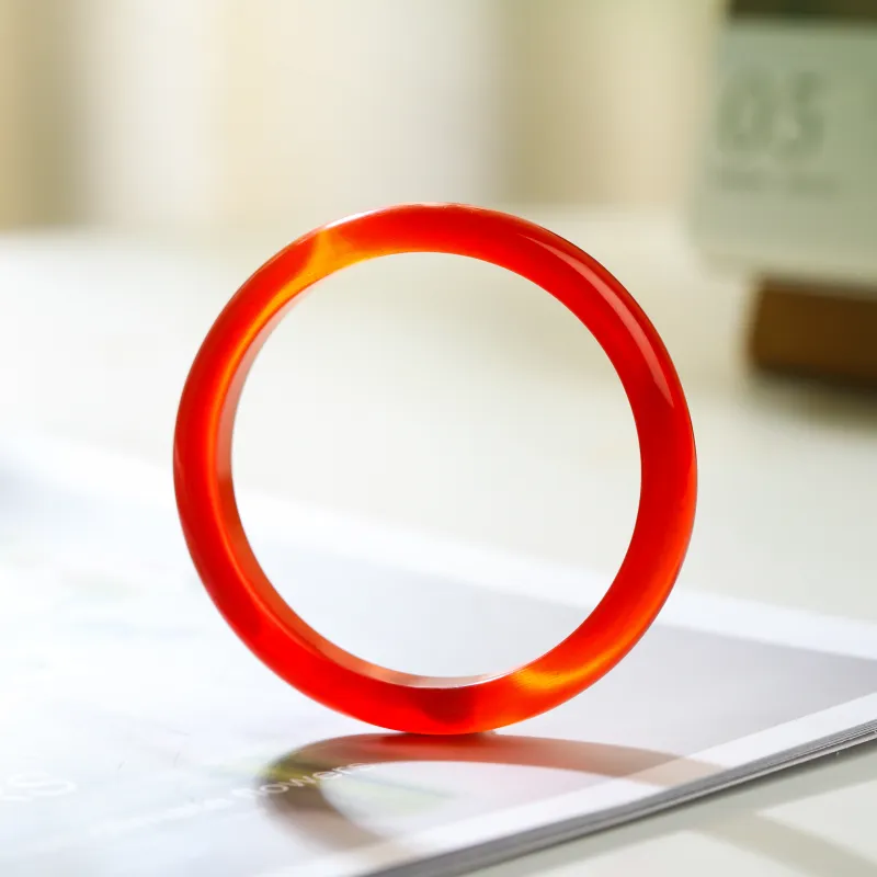 ZHUOJIN Glass Cat Eye Jade Bangles Women's-1