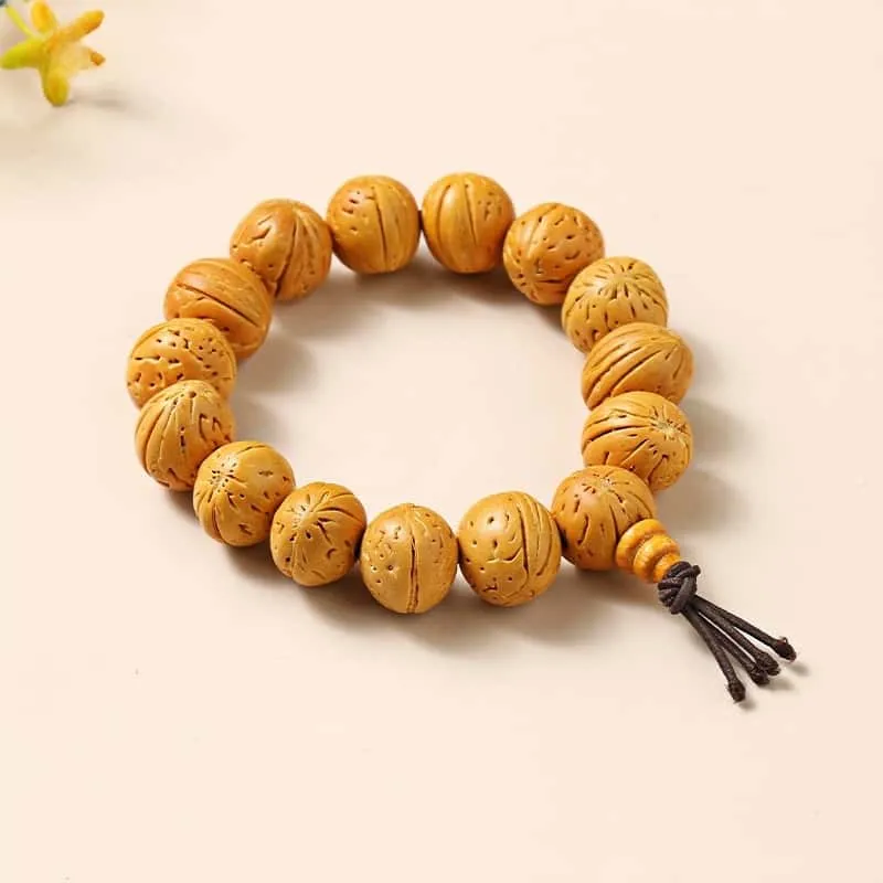 ZHUOJIN Peach Pit Bracelets Unisex-5