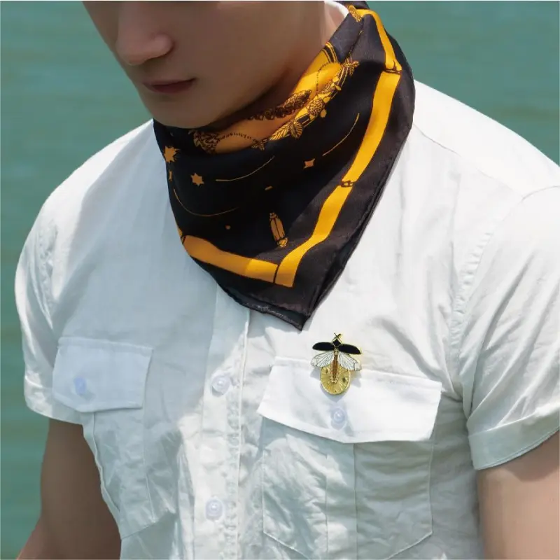 Daparo Yeung Zinc Alloy Enamel Brooches Unisex-1