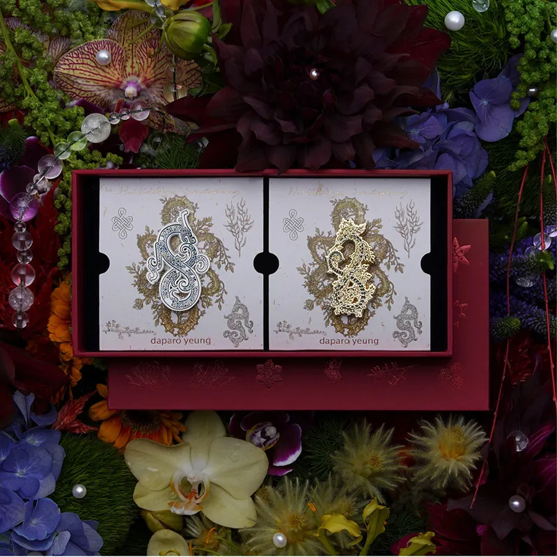 Daparo Yeung Enamel Brooches Unisex-2