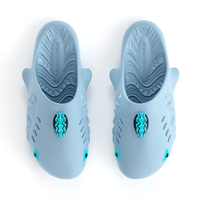 HelloSlippers Sharkicks Mule Nuclear Monster, Closed Toe Slippers Unisex-3