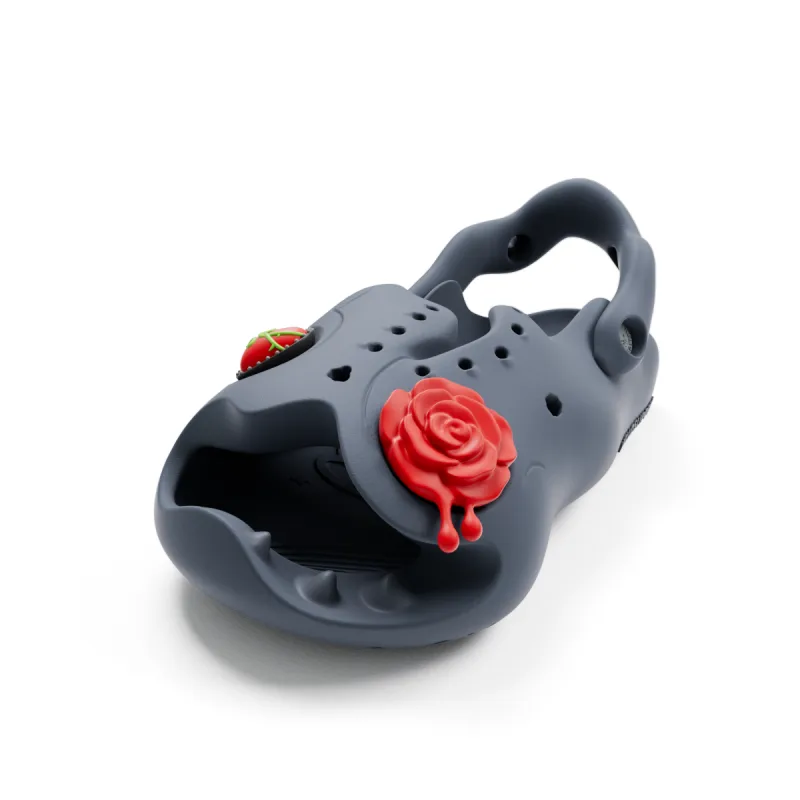 HelloSlippers Mr. Skully PVC Shoe Flower Unisex-3