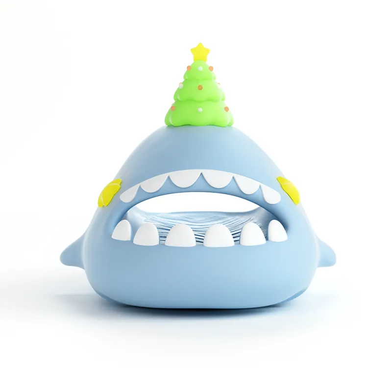 HelloSlippers Sharkicks Christmas Trees, Slide Slippers Unisex-4