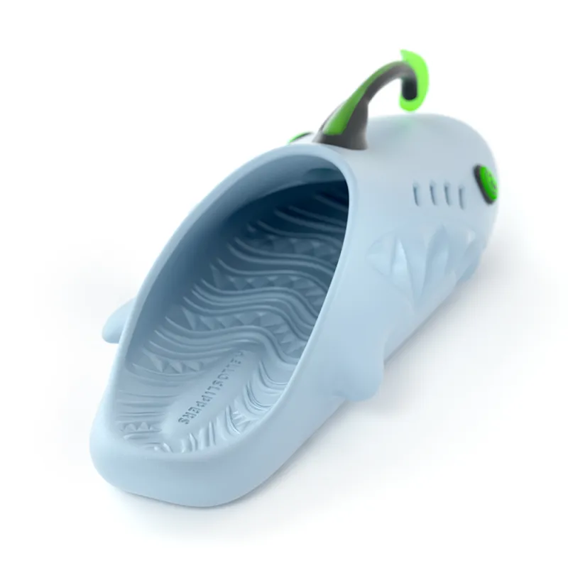 HelloSlippers Sharkicks Mule EVA Abrasion-Resistant Quick Dry Lantern Fish Closed Toe Slippers Unisex-2