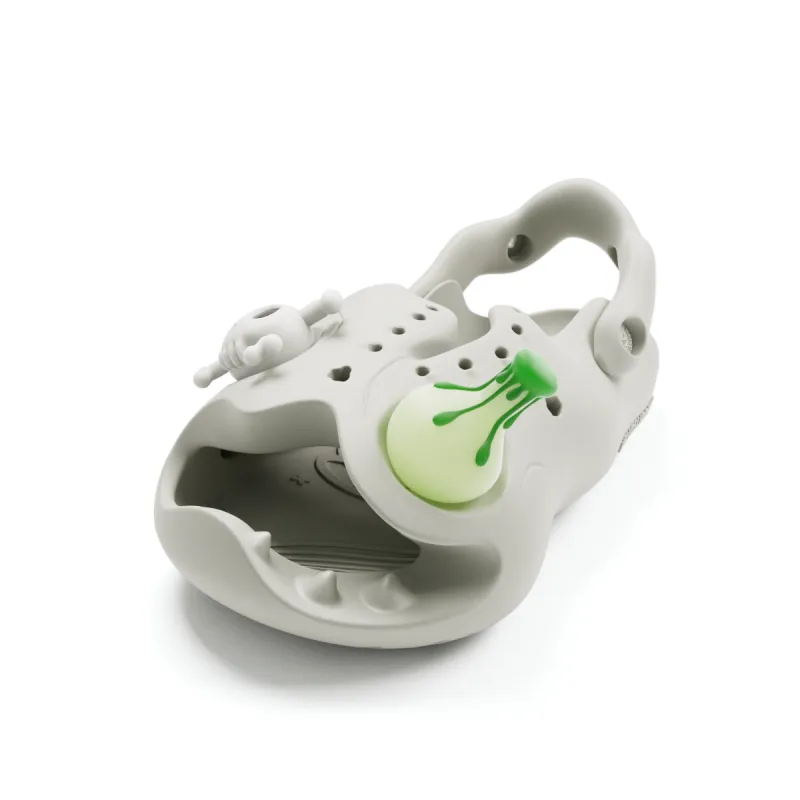 HelloSlippers Mr. Skully PVC Glow In The Dark Shoe Decorations Unisex-4