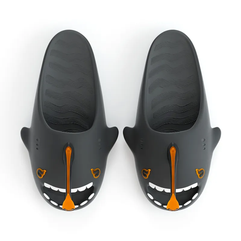 HelloSlippers Sharkicks Pumpkin Elf, Slide Slippers Unisex-2