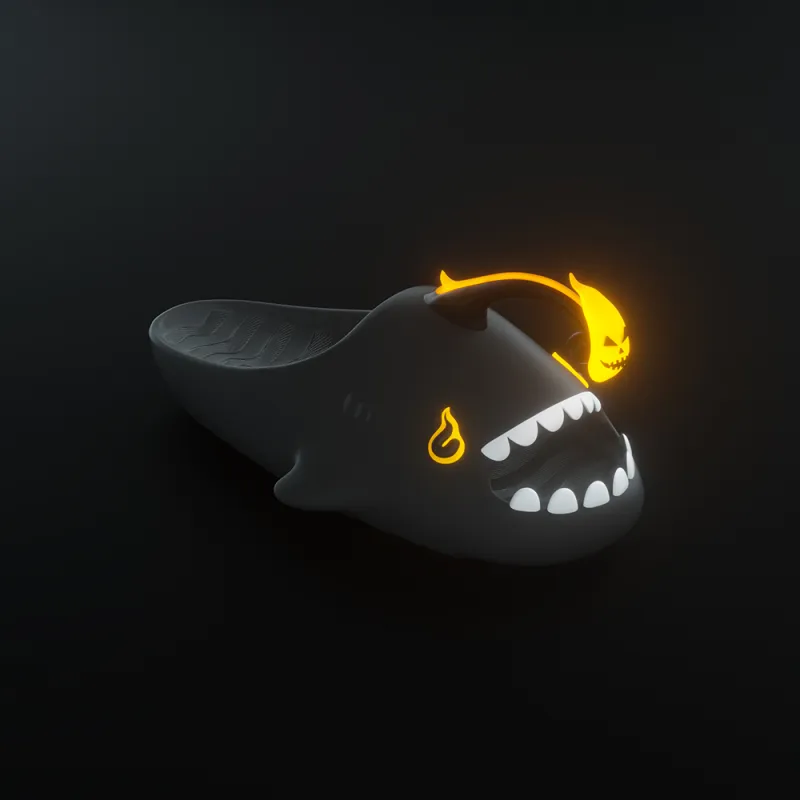 HelloSlippers Shark Accessories Sharkicks Accessories PVC Glow In The Dark Accessories Unisex-4