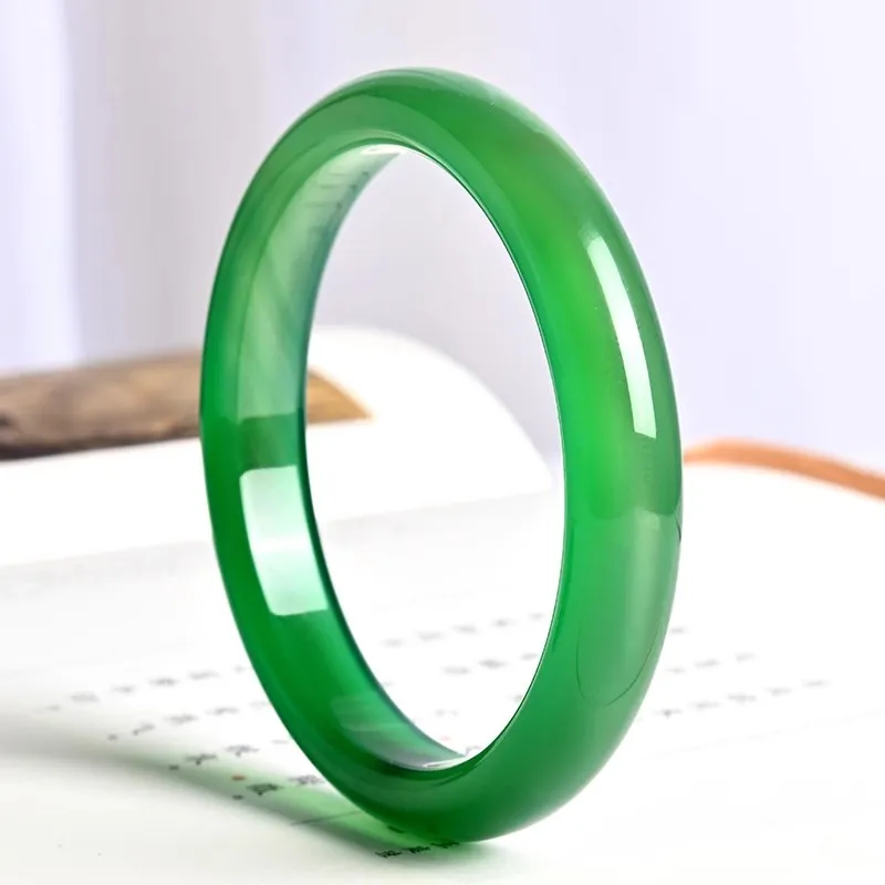 Run Ding Chalcedony Bangles Women's-4