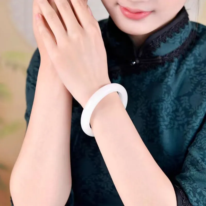 Run Ding Golden Silk Jade Bangles Unisex-2