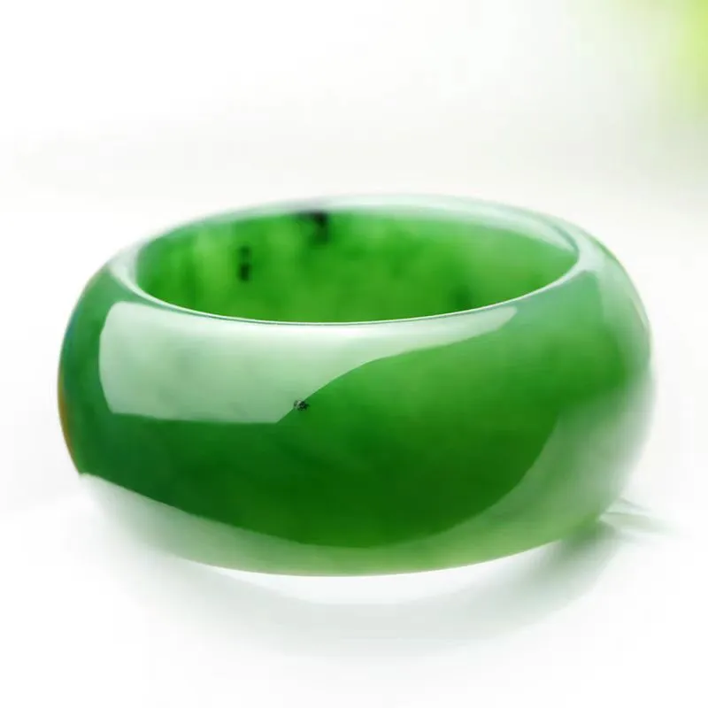 Run Ding Hetian Jade Rings Jasper Unisex-4
