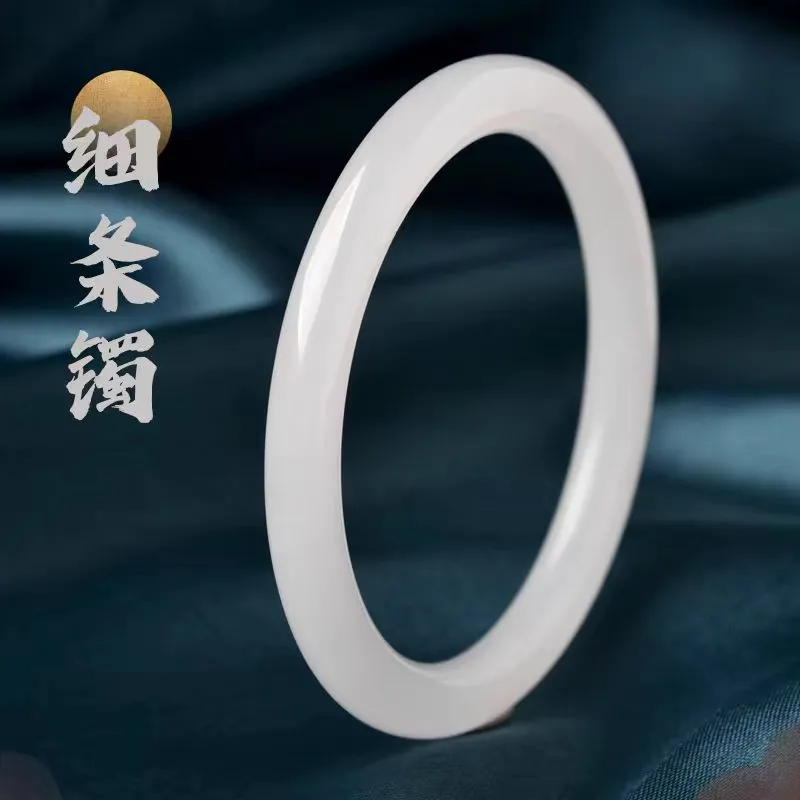 Run Ding Golden Silk Jade Bangles Unisex-7