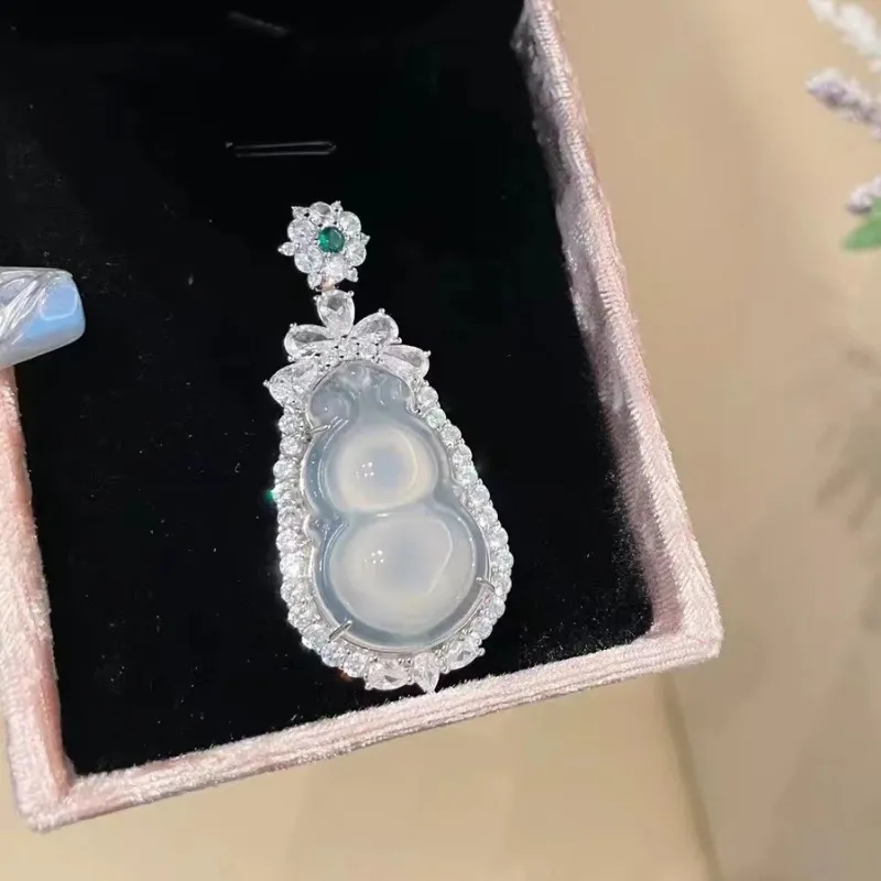 CUIYUYAWEI Chalcedony Pendants Unisex-3