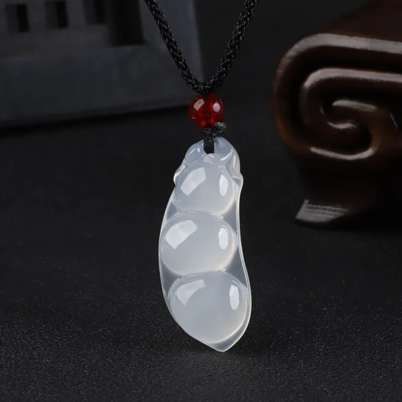 CUIYUYAWEI Chalcedony Jade Pendants Unisex-3