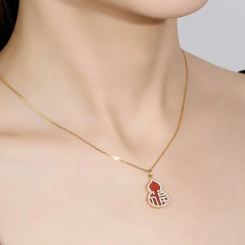 CUIYUYAWEI Agate Pendants Women's-2