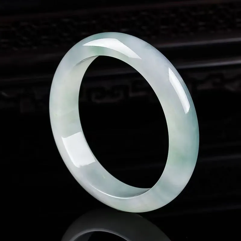 CUIYUYAWEI Glutinous Jade Jadeite Bangles Women's-1