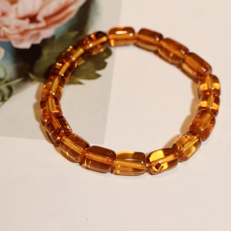 CUIYUYAWEI Amber Bracelets Unisex-2