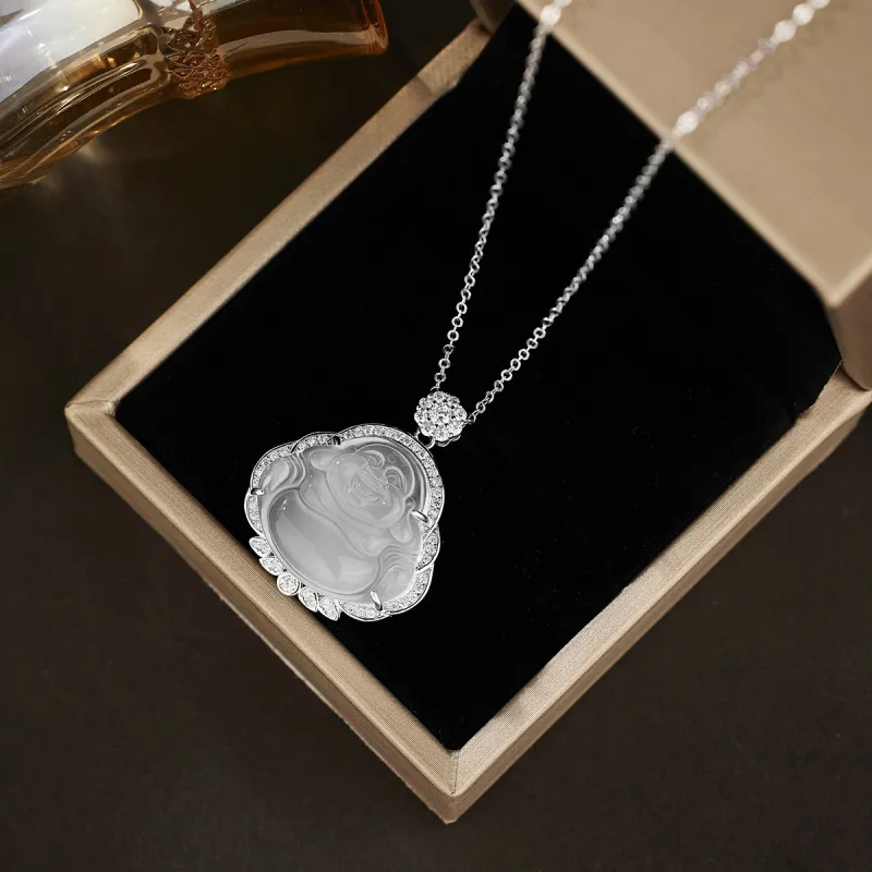 CUIYUYAWEI Chalcedony Pendants Women's-2