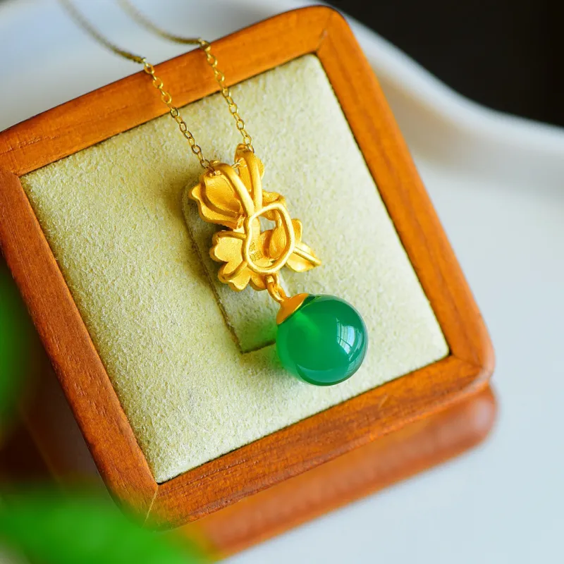 CUIYUYAWEI Chalcedony Pendants Unisex-3