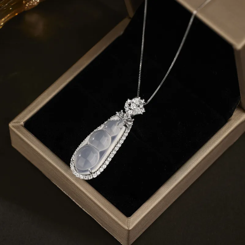 CUIYUYAWEI Chalcedony Pendants Women's-4