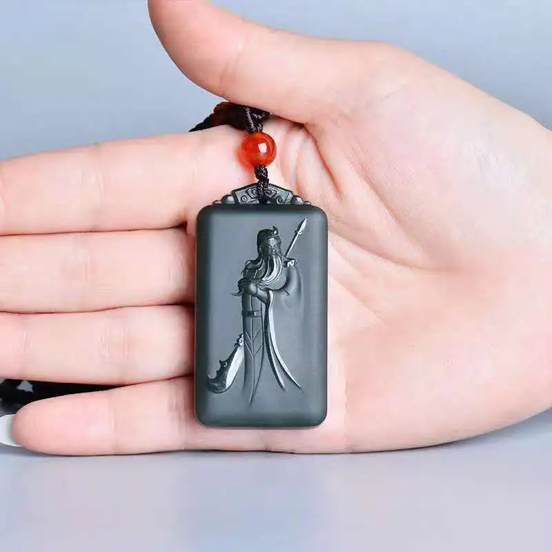 CUIYUYAWEI Hetian Jade Pendants Green Jade Women's-2