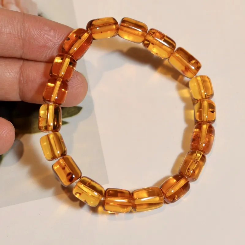 CUIYUYAWEI Amber Bracelets Unisex-1