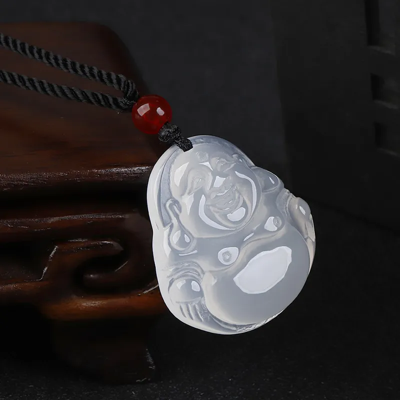 CUIYUYAWEI Chalcedony Pendants Unisex-2