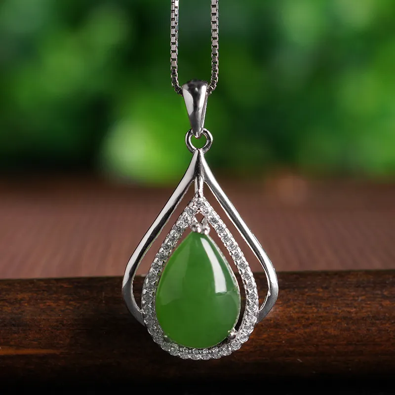 CUIYUYAWEI Pendants Jasper Women's-3