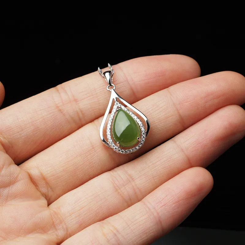 CUIYUYAWEI Pendants Jasper Women's-2
