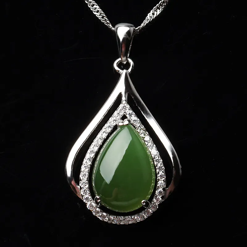 CUIYUYAWEI Pendants Jasper Women's-1