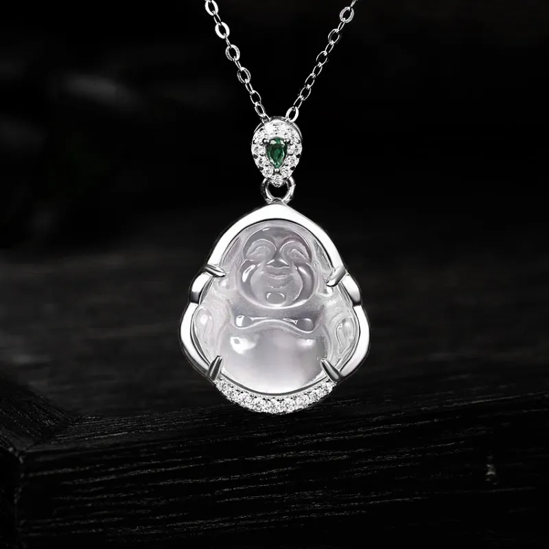 CUIYUYAWEI Chalcedony Pendants Unisex-4