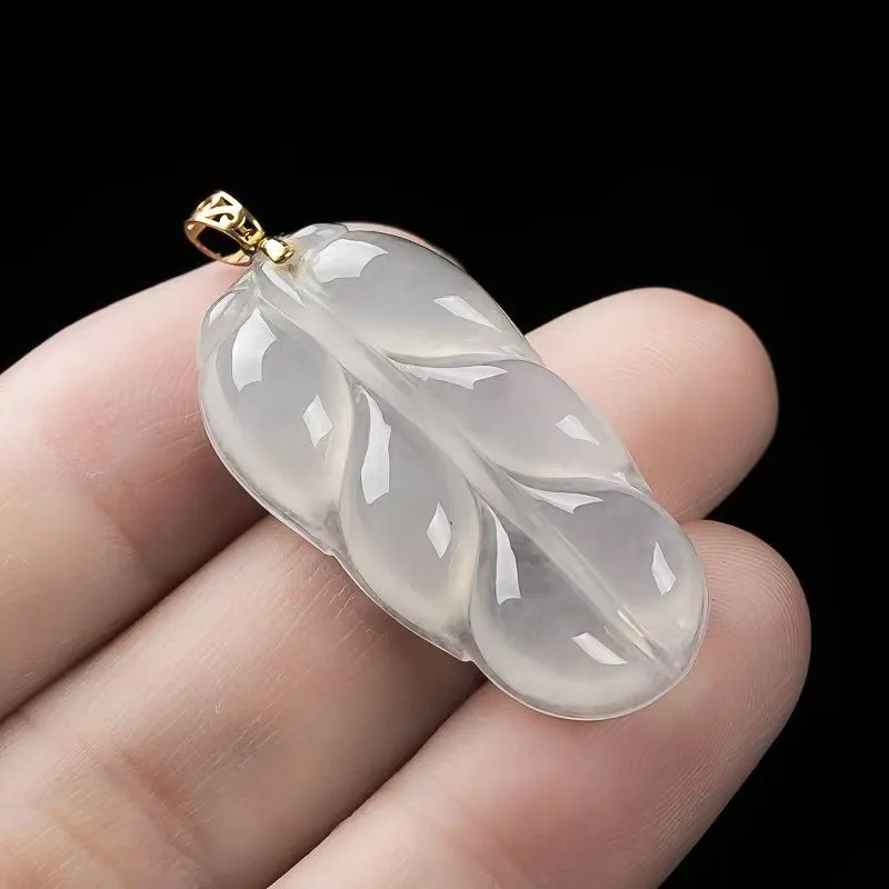 CUIYUYAWEI Ice Glutinous Jadeite Pendants Unisex-2