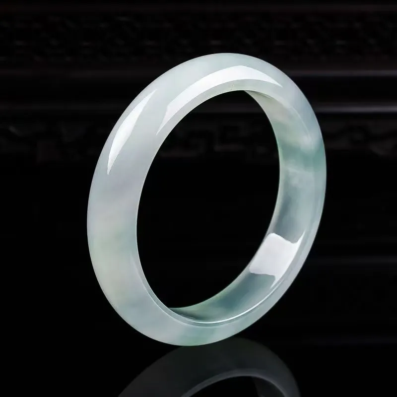 CUIYUYAWEI Glutinous Jade Jadeite Bangles Women's-2